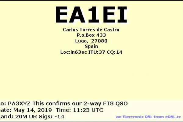 callsign-ea1ei-visitorcallsign-pa3xyz-qsodate-2019-05-14-11-23-00-0-band-20m-mode-ft84B01C46E-1B95-E02A-E3EB-87E38567FA73.png